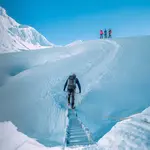 Using Ice pick in action