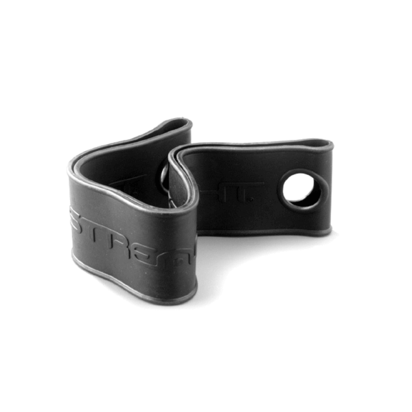 Black Flashlight Helmet Strap
